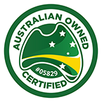 Australia Owned Certified Logo